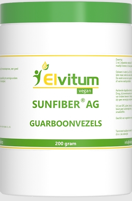200 gram Elvitum Sunfiber Ag Guarboonvezels