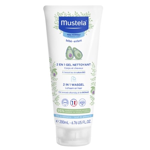 200 ml Mustela 2 in 1 Wasgel