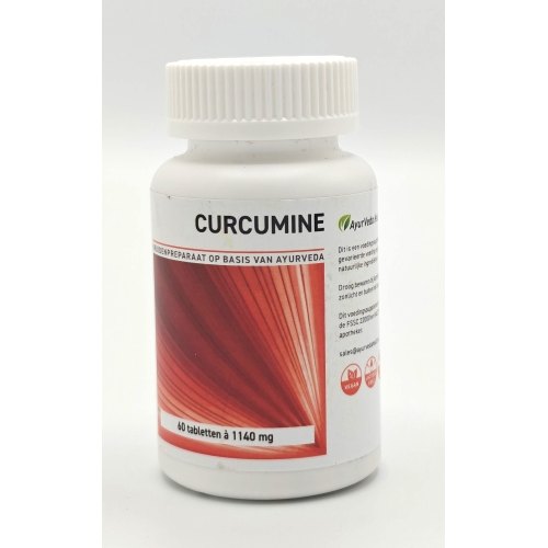 60 tabletten Ayurveda Health Curcumine Piperine Extract