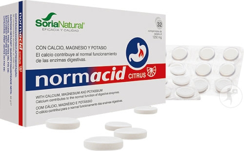 32 Tabletten SoriaNatural Normacid Citrus