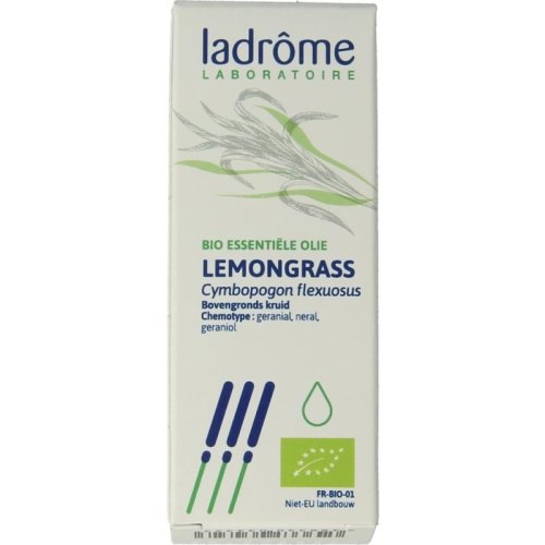 10 ml Ladrôme Laboratoire Lemongrass Biologisch