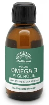 150 ml Mattisson Vegan Omega 3 Algenolie 1200 mg