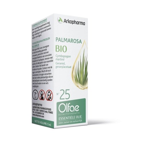 Olfae Olfactotherapie 25 Palmarosa Essentiële Olie Biologisch