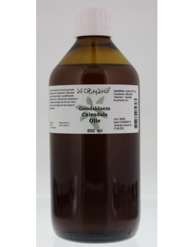 De Cruydhof - Natura Sanat Calendula Goudsbloem Olie 500 Ml