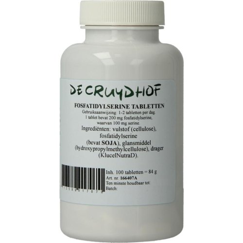 De Cruydhof Fosfatidylserine 100 mg 100 tablets
