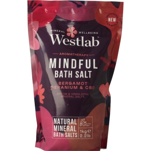 1 kilogram Westlab Mindful Bath Salt