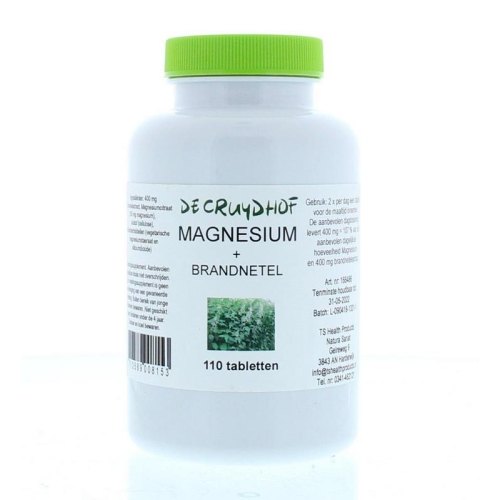 110 Tabletten De Cruydhof Natura Sanat Magnesium & Brandnetel