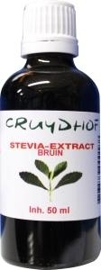 De Cruydhof Stevia Extract Bruin 50 Ml