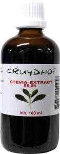 100 Ml De Cruydhof  Natura Sanat Stevia Extract Bruin