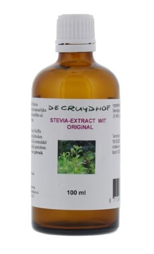 100 ml De Cruydhof / Natura Sanat Stevia Wit Original