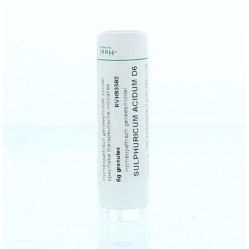 6 gram Homeoden Heel Sulphuricum Acidum D6