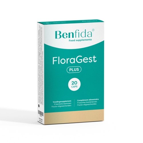 20 capsules Benfida FloraGest Plus
