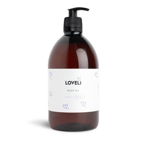 500 ml Loveli Poppy Love Body Oil Refill