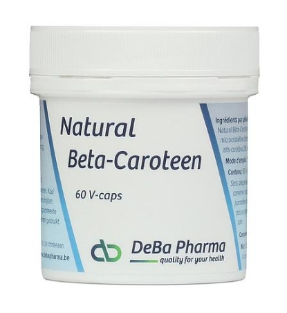 60 capsules DeBa Pharma Natural Beta-Caroteen