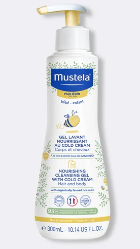 300 ml Mustela Cold Cream Cleansing Gel