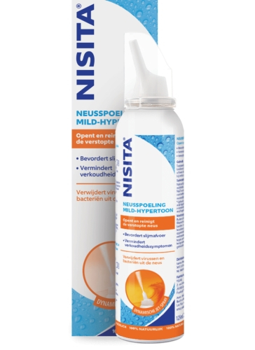 Nisita Neusspoeling Mild-Hypertoon 125 Ml