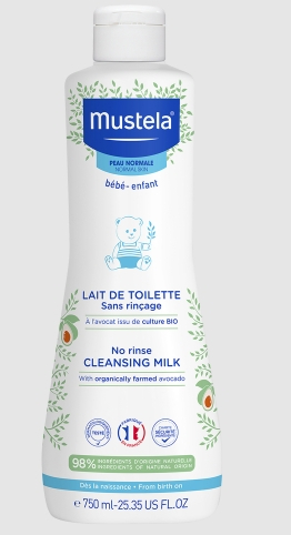 750 ml Mustela Toilet Melk Normale Huid
