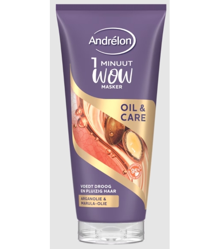 180 ml Andrelon Oil & Care Masker 1 Minuut