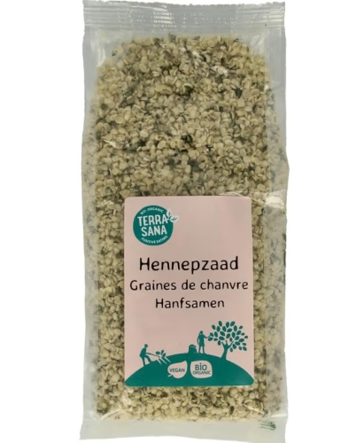 500 gram Terrasana Hennepzaad Biologisch