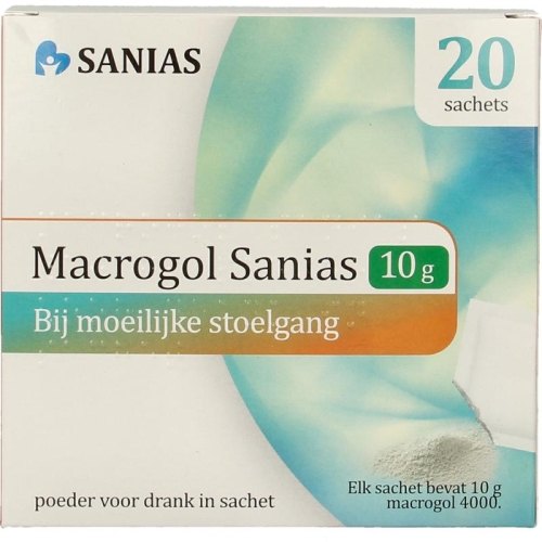 Sanias Macrogol Poeder  20 Stücke