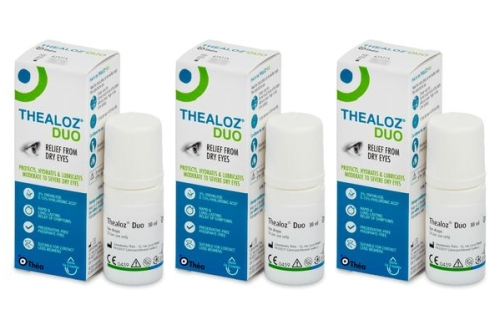 3 x 10 ml Thea Pharma Thealoz Duo Tripack