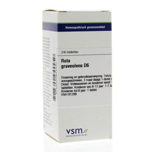 VSM Enkelvoudige Homeopathie Ruta Graveolens D6