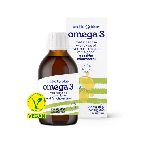 150 Ml Arctic Blue Omega 3 Algenolie 250 mg DHA 2000 mg ALA