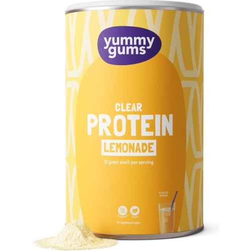 224 gram Yummygums Clear Protein Lemonade Powder