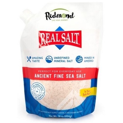 454 Gramm Redmond Real Salt Ancient Fine Sea Salt