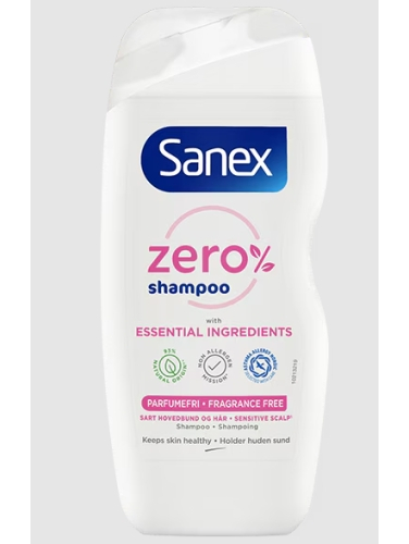 250 ml Sanex Shampoo Zero 0%