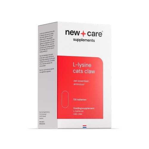 New Care L-Lysine Cats Claw 120 Tabletten