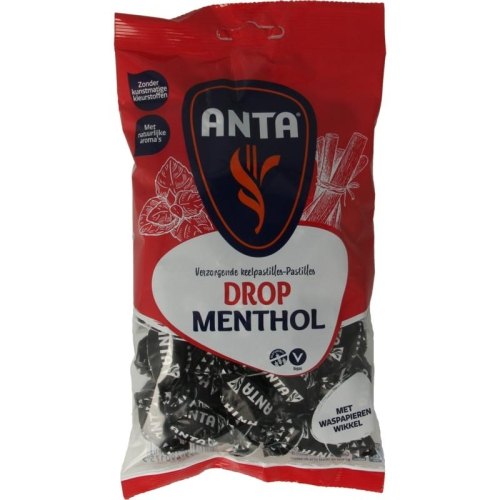 165 gram Anta Flu Verzorgende Keelpastilles Dropmint Menthol