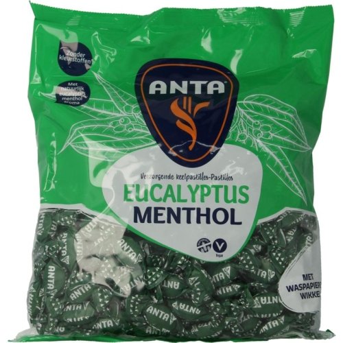1000 gram Anta Flu Verzorgende Keelpastilles Eucalyptus Menthol