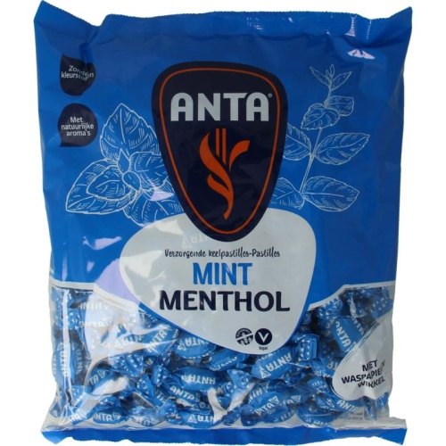 1000 gram Anta Flu Verzorgende Keelpastilles Mint Menthol