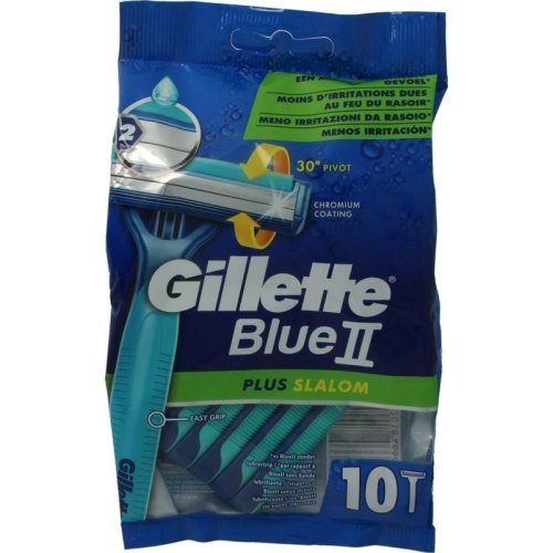 10 stuks Gillette Blue II Wegwerpmesjes