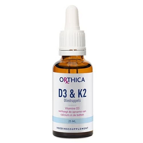 25 Ml Orthica D3 & K2 Oliedruppels
