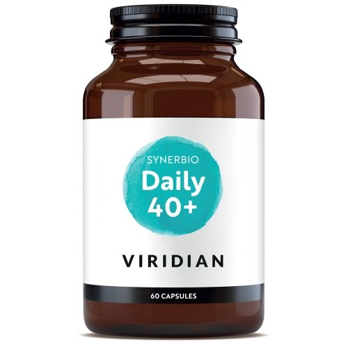60 capsules Viridian Daily 40+ Synerbio