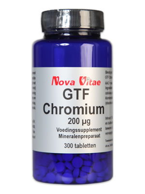 Nova Vitae GTF Chroom 200 mcg 250 tabletten