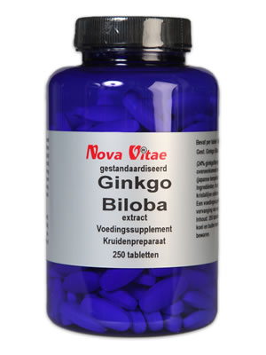Nova Vitae Ginkgo Biloba 250 Tabletten