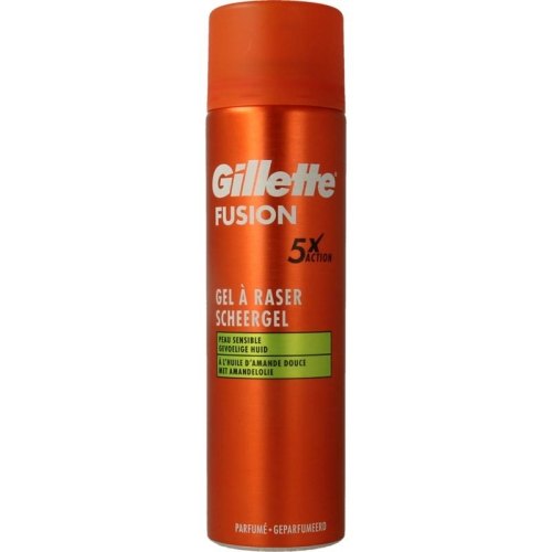 200 ml Gillette Fusion Scheergel Gevoelige Huid