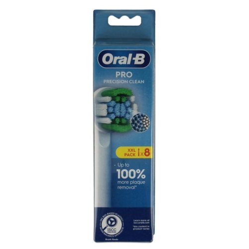 8 stuks Oral-B Opzetborstel Precision Clean