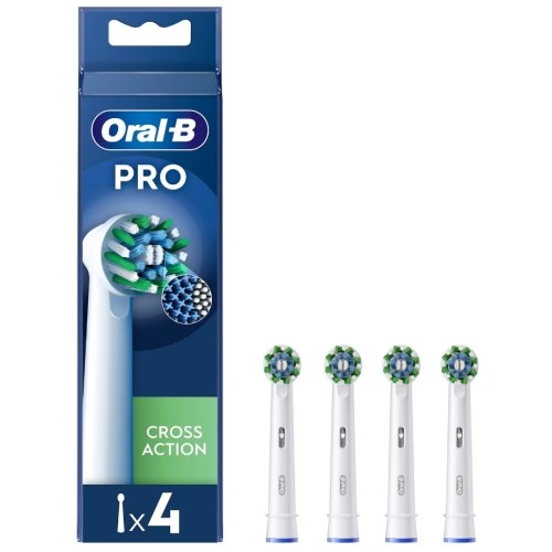 4 Stücke Oral-B Opzetborstel Cross Action