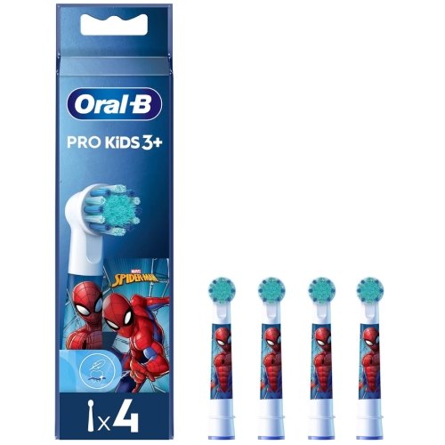 Oral-B Opzetborstel Kids Spiderman 4 Stücke