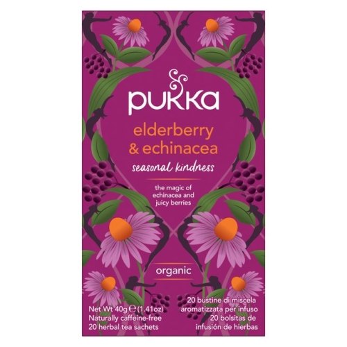 Pukka Elderberry & Echinacea Thee Biologisch
