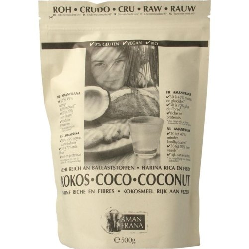 Aman Prana Kokosmeel Kokosvezels Biologisch