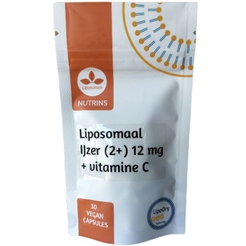 30 Kapseln Nutrins Liposomaal IJzer (II) + C 12 mg