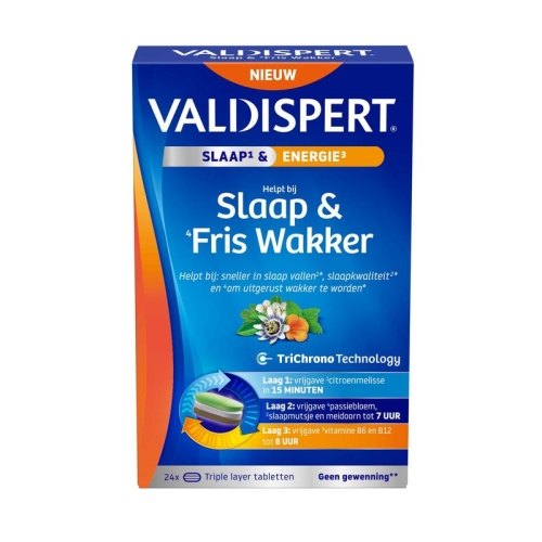 24 tabletten Valdispert Slaap & Fris Wakker