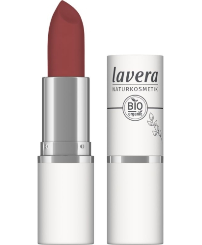 Lavera Lipstick Velvet Matt Vivid Red 04 Biologisch 4,5 Gramm