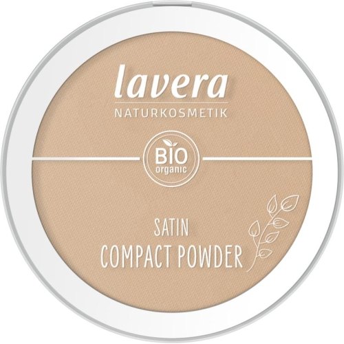 Lavera Satin Compact Powder Tanned 03 Biologisch 9,5 Gramm
