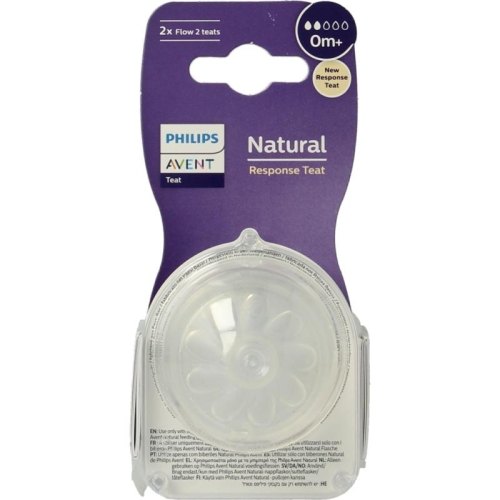 Avent Natural Speen voor Pasgeboren Baby's 0+ 2 stuks